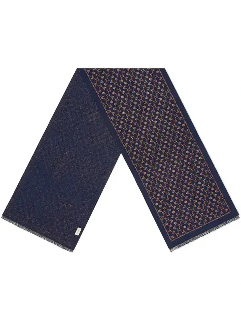 Gucci Metallic GG Wool Scarf - No Tags Never Worn